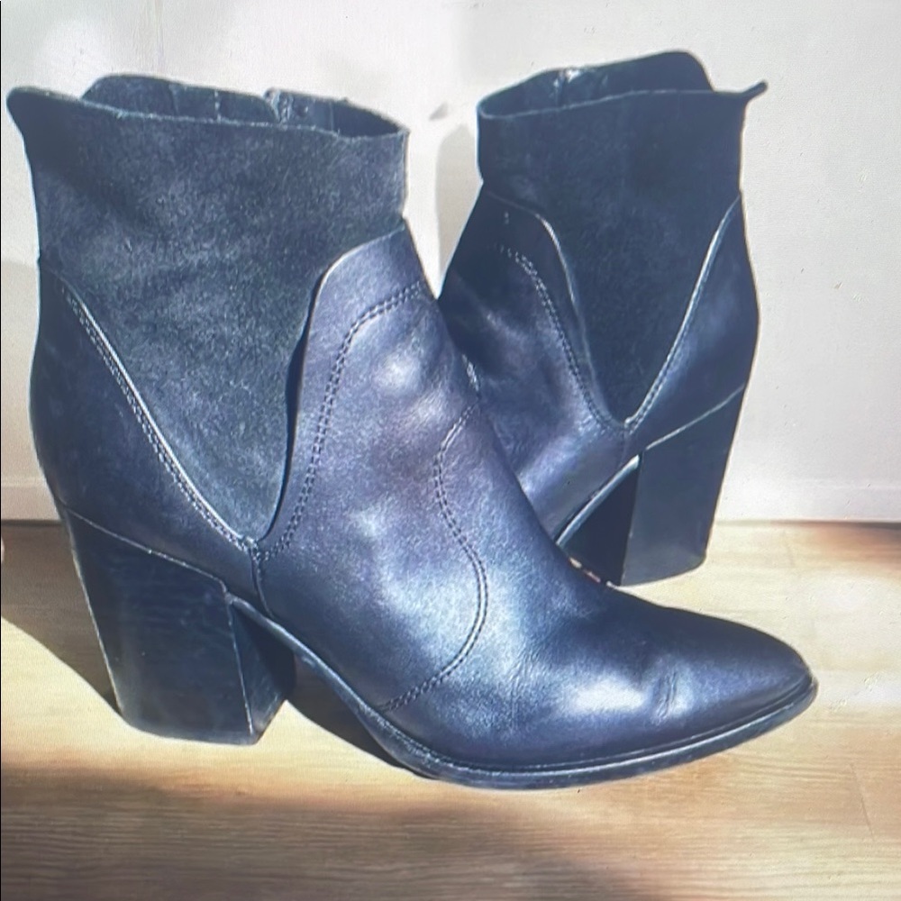 Black Heeled Boots